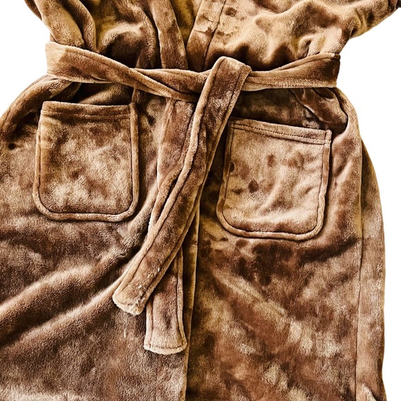 Chubbies Brown Eagle Hooded Robe - Picture 8 of 10